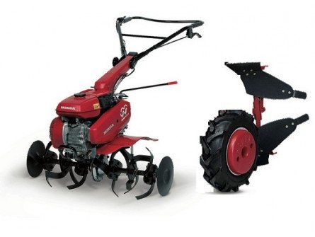 Motoculteur Honda F 506 en labour