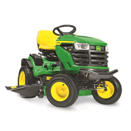 Tondeuse autoportée X167 vue de profil carter 122 cm et siège premium