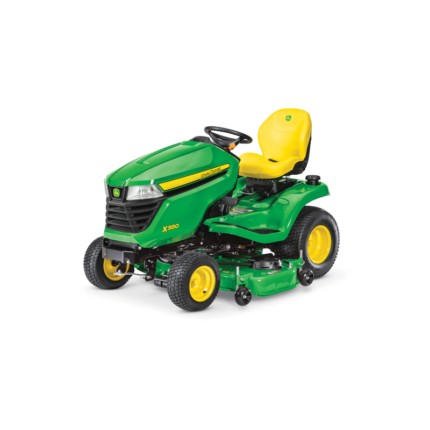 Profil latéral tondeuse X380 carter acier 122 cm