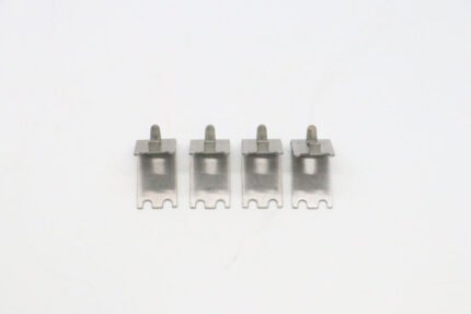 4 clips pour étagères R400/600Ss fixation robuste lot de 4