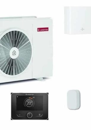 Ariston NIMBUS 80 MT HYBRID NET R32 monobloc vue avant R32 8 kW