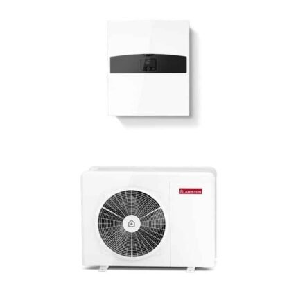 Vue rapprochée Ariston NIMBUS PLUS 80 ST NET R32 panneau Sensys HD et interface