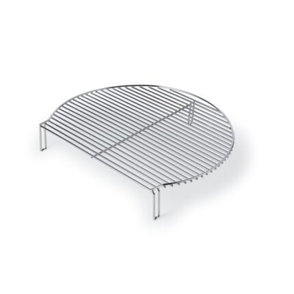 Rallonge de barbecue extra large en acier inoxydable 48x40 cm compatible grils 66 cm